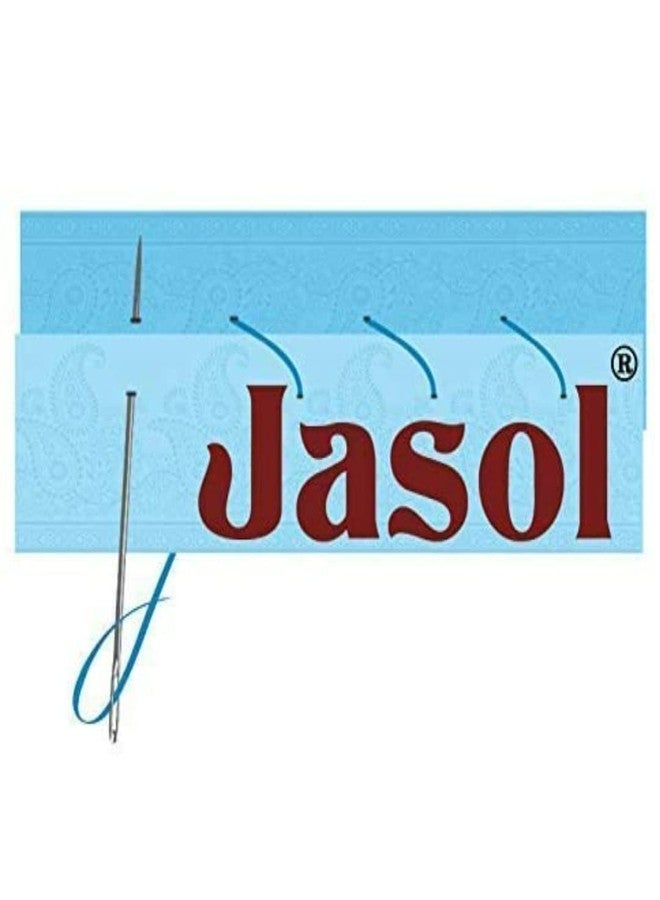 Jasol Blouse & Art lace Pack of 3 Meter Golden - Image 4